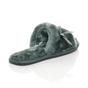 Grey AJVANI Grey Peep Toe Sandals Slippers, Image 4 of 6