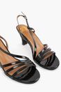  'Mykonos' Mutli Strap Slingback Low Block Heel, Image 3 of 4