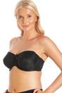 Black Camille Lingerie Black Strapless Underwired Multiway Bra, Image 4 of 5