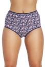 Multi Four Pack Mixed Print Cotton Full Maxi Briefs, Image 1 of 5