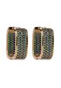 Gold Golden Radiance Hoops, Image 1 of 5