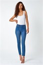 Denim Short 28" Denim Stretch Jegging, Image 1 of 6