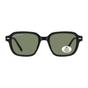 Black Montana Black Rectangle Black Green Polarized MP177, Image 1 of 3