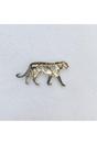 Gold Tiger Brooch, Image 3 of 4