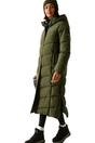 Khaki Eloria Padded Jacket, Image 4 of 6
