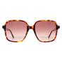 Brown Ted Baker Brown Square Tortoise Pink Gradient TB1688, Image 1 of 4