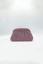 Pink Crystal Pouch Clutch Bag, Image 4 of 5