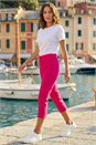 CERISE Petite Cropped Stretch Trouser, Image 3 of 4