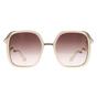 Beige Nike Beige Square Cream Brown Gradient SRC003M Sunglasses, Image 1 of 4