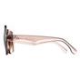 Brown Atum Brown Square Shiny Transparent Beige Brown Gradient Zouk, Image 3 of 3