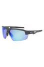 Grey Frigg UV400 Running Sunglasses with Mirror Quick-Change Polycarbonate Lenses, Image 1 of 5