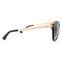 Black Cat Eye Black Rose Gold Grey Gradient Polarized Sunglasses, Image 4 of 4