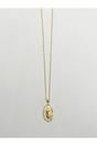 Gold Virgin Mary Pendant Necklace With Gift Box, Image 6 of 7