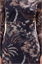 Chocolate Petite Abstract Mesh Dress, Image 4 of 4