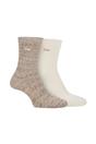 Beige 2 Pack Performance Polyester Boot Socks, Image 1 of 3