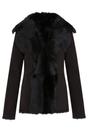 Black Infinity Leather Black Sheep Toscana Shearling Leather Jacket, Image 1 of 7