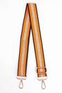 Gold Glitter Stripe Woven Bag Strap, Image 1 of 4