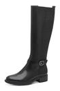 Black Tamaris Black Tamaris Womens Black Riding Boots, Image 3 of 7