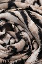 Cream Tiger Stripe Lightweight Foil Scarf, Image 2 of 3