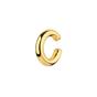 Gold Chunky Sterling Silver Ear Cuff No Piercing 1 Piece, Image 1 of 4