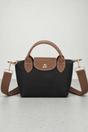 Black Mini Pouch Crossbody Bag, Image 1 of 3
