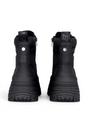 Black Womens Platform High Ankle Boots-Fusion, Image 6 of 7
