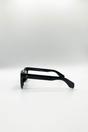 Black Square Sunglasses, Image 4 of 5