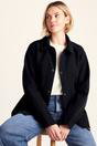 Black Shea Waterproof Trench Coat, Image 2 of 6