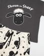 Grey Shaun The Sheep Character XX-Large Pyjama Set, Image 5 of 6