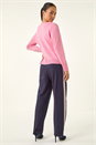 Light Pink Petite Buttoned Cardigan, Image 3 of 5