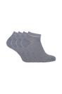 Grey 4 Pack Luxury Bamboo Low Cut Trainer Socks for Wo, Image 1 of 4