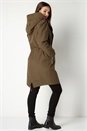 Green Waterproof Parka Coat, Image 2 of 5