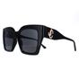 Black Jimmy Choo Black Square Black Grey Eleni/G/S, Image 2 of 4