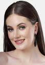 Black Diva Collection Drop Earrings, Image 4 of 5