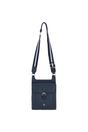 Navy 'Eclisse Cuoio' Real Leather Crossbody Bag, Image 2 of 4