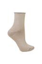 Beige Bamboo Sensory Soft Seamless Socks, Image 1 of 4