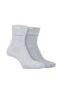 Grey 2 Pack Super Soft Boot Socks, Image 1 of 3
