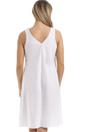 White Camille Lingerie White Embroidered Chemise Full Slip, Image 2 of 5