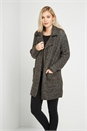 Charcoal Longline Coatigan, Image 1 of 3