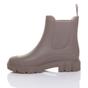 Taupe Wellies Chelsea Ankle Boots Wellingtons, Image 3 of 6