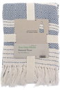 Navy  Eco-Friendly Diamond Throw - 170cm x 200cm, Image 2 of 2