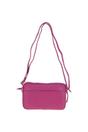 Raspberry 'Sterling' Real Leather Crossbody Bag, Image 4 of 4