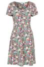 Teal Orchid UV Protection Midi Dress, Image 1 of 3