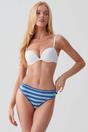 Multi Pack of Four "Seagreen" Bamboo High Leg Knickers, Image 6 of 7