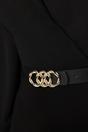 Multi WOVCOR Multi Double Pack Ring Detail Women’s Belt Set, Image 2 of 4