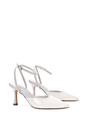 Grey 'Tori' Pointed Toe Stiletto Heels With Ankle Strap, Image 3 of 6