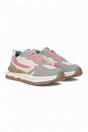Pink Blowfish Malibu Pink Womens "Leo" Retro Lace Up Sneakers Trainers, Image 2 of 6