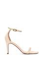Natural 'Emma' Strappy Stiletto High Heels With Ankle Strap, Image 1 of 6