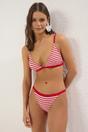 Multi Triangle Bikini Set with Adjustable Straps and Brazilian Bottom, Image 1 of 4