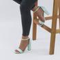 Mint AJVANI Mint High Block Heel Ankle Strap Sandals, Image 5 of 6